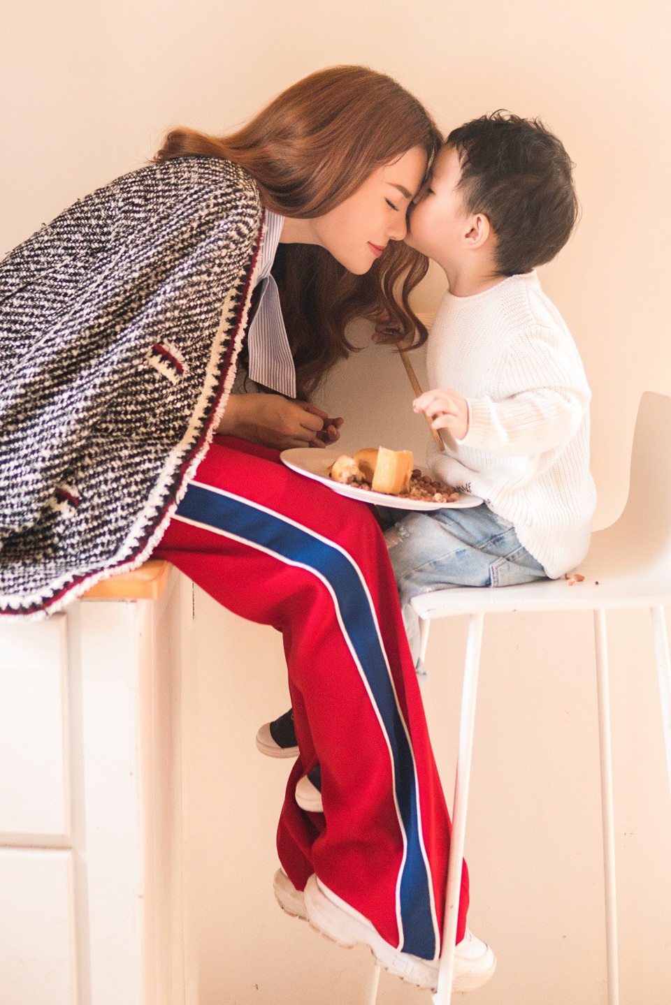 Con trai là nguồn động viên lớn nhất của Thu Thuỷ.