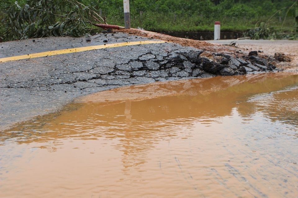 Mặt đường phình thành ụ cao