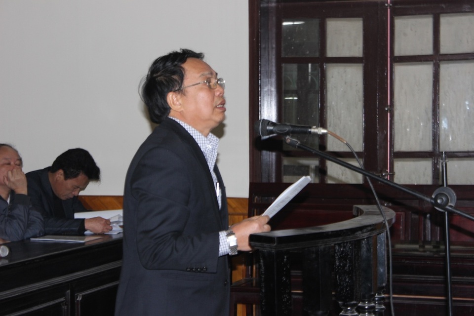 Bị cáo Nguyễn Văn Bổng - Nguyễn Văn Bổng, nguyên Chủ tịch UBND huyện Kỳ Anh, Chủ tịch HĐBT-GPMB