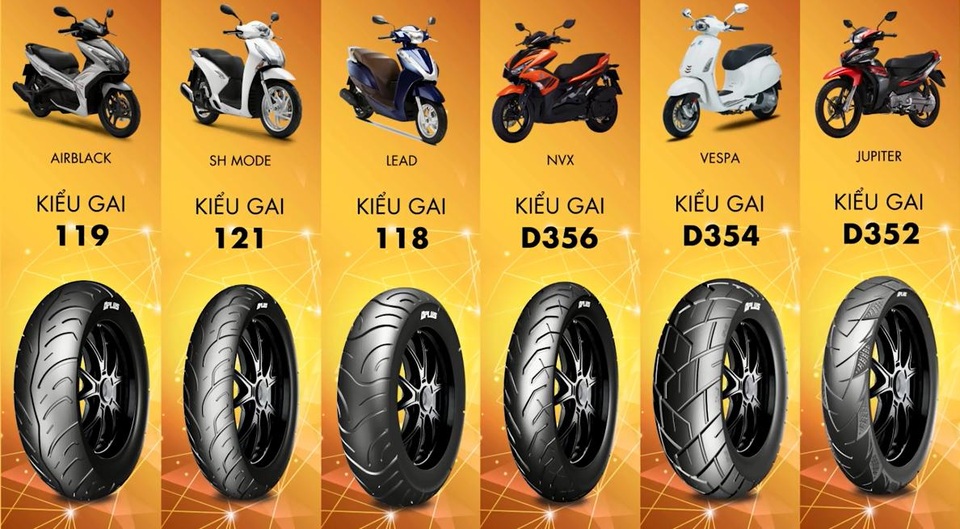 Lốp xe máy không săm sẽ “khuấy đảo” thị trường nhờ công nghệ đặc biệt? - 5 Lốp xe máy không săm sẽ “khuấy đảo” thị trường nhờ công nghệ đặc biệt? - 5