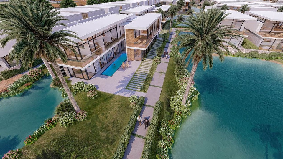 Bất động sản cuối năm: Phân khúc nào sẽ nhộn nhịp? - 4 Phối cảnh bên ngoài khu biệt thự của Malibu Hội An