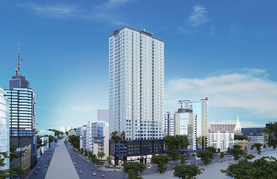 Phối cảnh dự án Flc Star Tower – 418 Quang Trung, Hà Đông