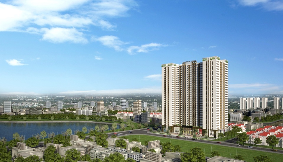 Mua quà nhận quà mùa thu tại Park View Tower - 2 Park View Tower với vị trí đắc địa, hướng nhìn công viên và hồ điều hòa trong lành