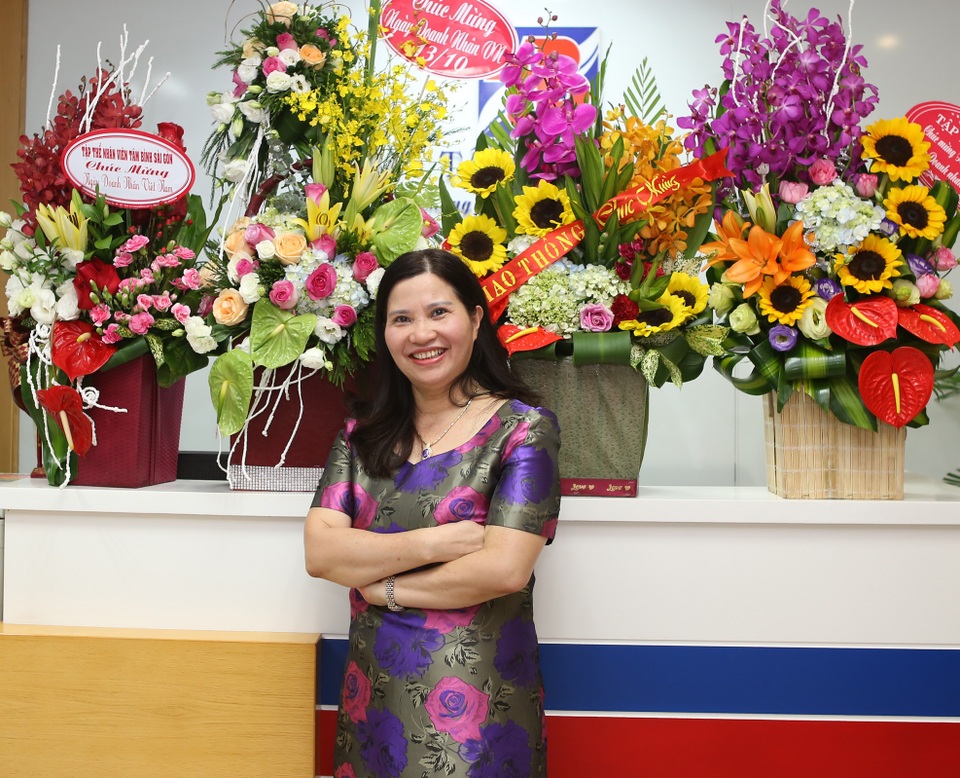 Dược sĩ Lê Thị Bình – TGĐ Công ty Dược phẩm Tâm Bình