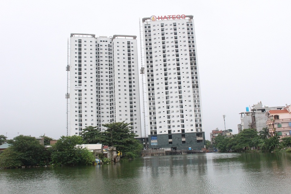 Hateco Hoàng Mai: Chỉ đóng 540 triệu nhận nhà ở ngay - 1 Dự án Hateco Hoàng Mai với bốn mặt nhìn ra hồ và công viên đang cận kề ngày bàn giao dự kiến ngày 20/11/2016