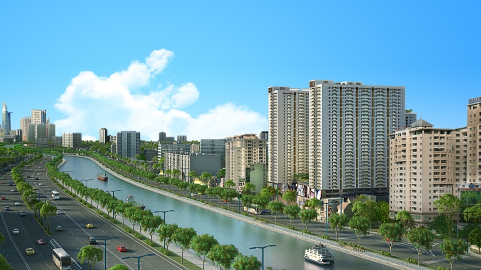 Bến Vân Đồn – điểm vàng của bất động sản cao cấp