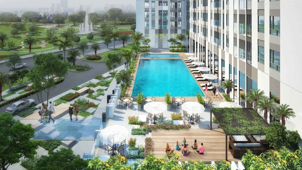 Khu căn hộ dành cho doanh nhân trẻ tại Thủ Thiêm - 2 Thiết kế chú trọng nhu cầu của doanh nhân với mức giá chỉ từ 28 triệu/m2 là điểm hấp dẫn đặc biệt của Centana Thủ Thiêm