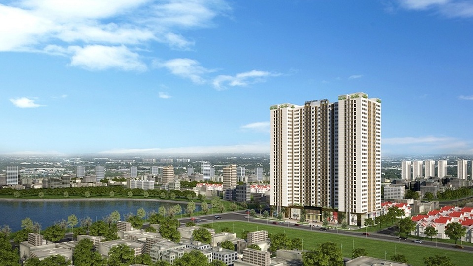 Quy hoạch đường phía Nam – Bất động sản hưởng lợi - 1 Phối cảnh dự án Park View Tower. Liên hệ: 0914 42 91 91