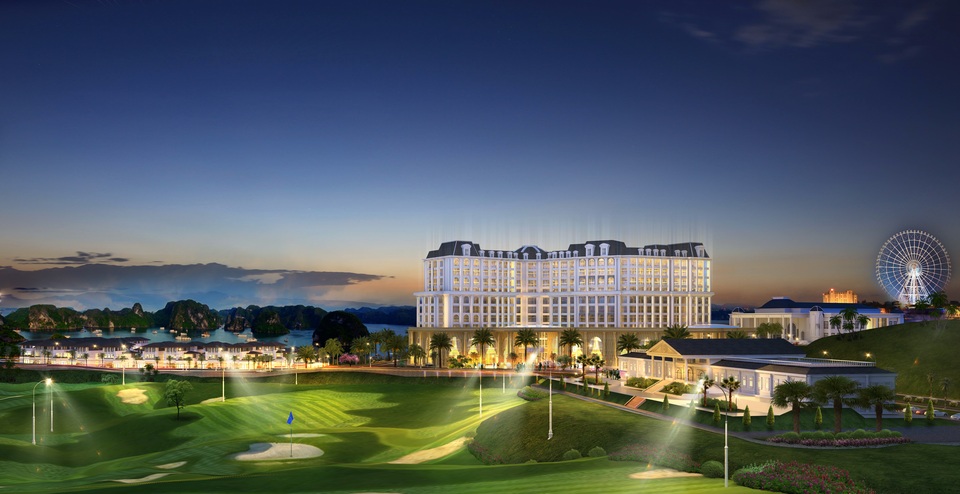 FLC ra mắt văn phòng giới thiệu dự án FLC Hạ Long - 1 Phối cảnh tổng thể dự án FLC Halong Bay Golf Club & Luxury Resort