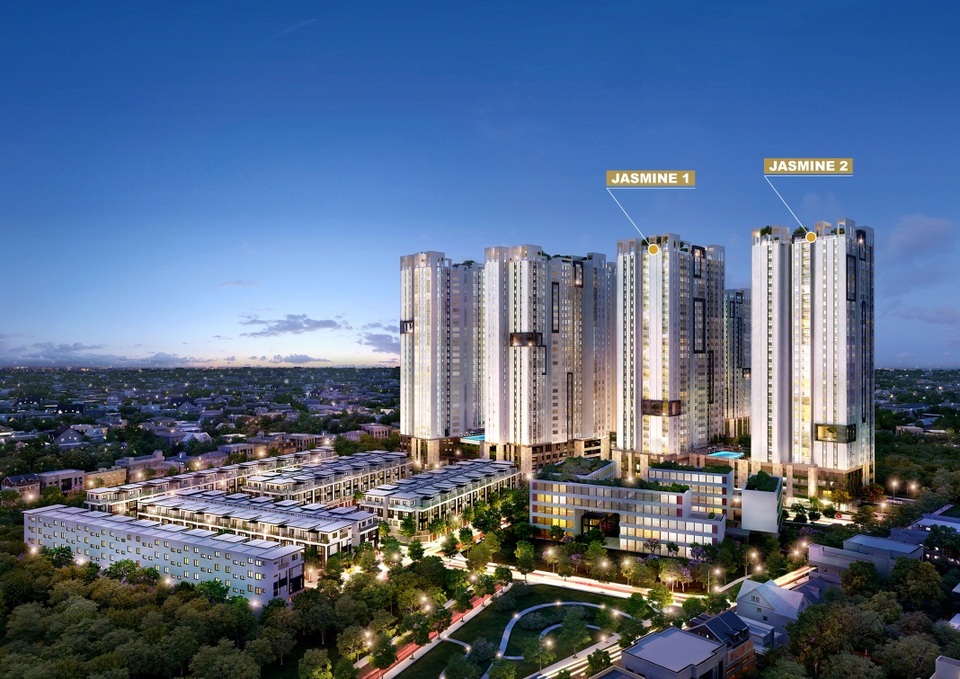 Sở hữu căn hộ cao cấp trung tâm TPHCM chỉ 960 triệu - 2 Các căn hộ thuộc Block Jasmine 1&2 đang được Chủ đầu tư ưu đãi thanh toán 30% đến khi nhận nhà