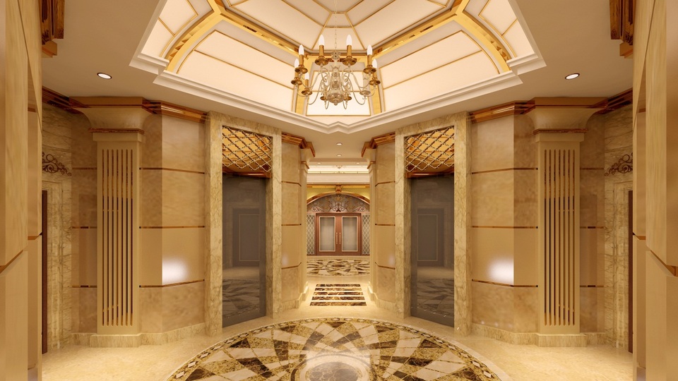 Một góc “hoàng kim” bên trong dự án D’. Le Roi Soleil.