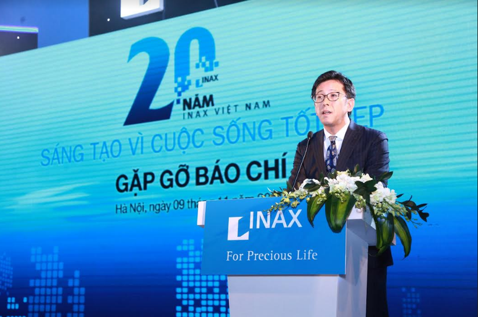 INAX – 20 năm sáng tạo vì cuộc sống tốt đẹp người dân Việt - 2 Ông Masahiko Hiramoto - Tổng Giám đốc LIXIL Việt Nam