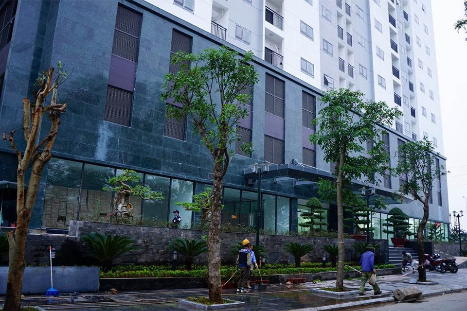 Cảnh quan dự án Hateco Hoàng Mai