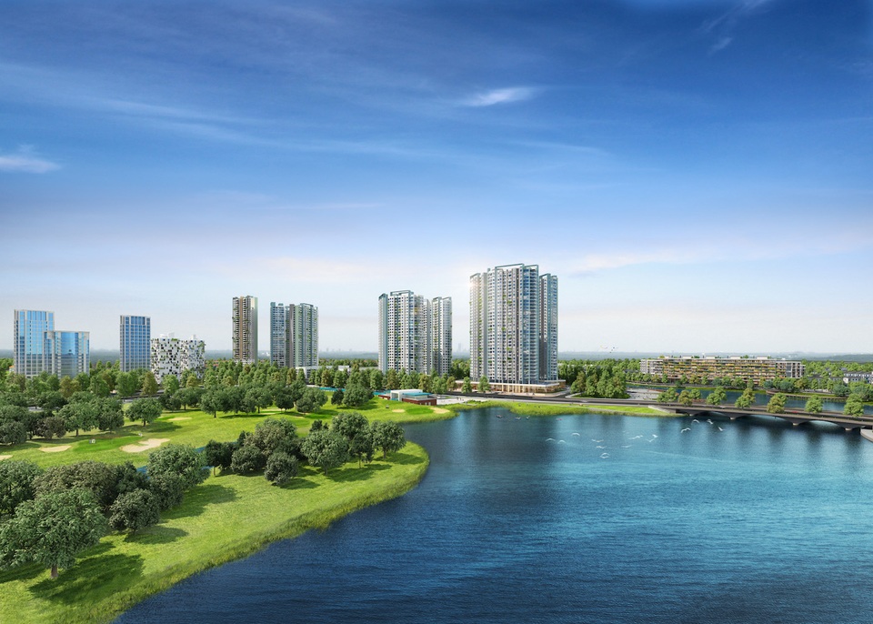 "Cuộc đua" căn hộ đẳng cấp, giá mềm - 1 Căn hộ giá mềm nhưng vẫn hết sức thoáng đáng với view mặt hồ