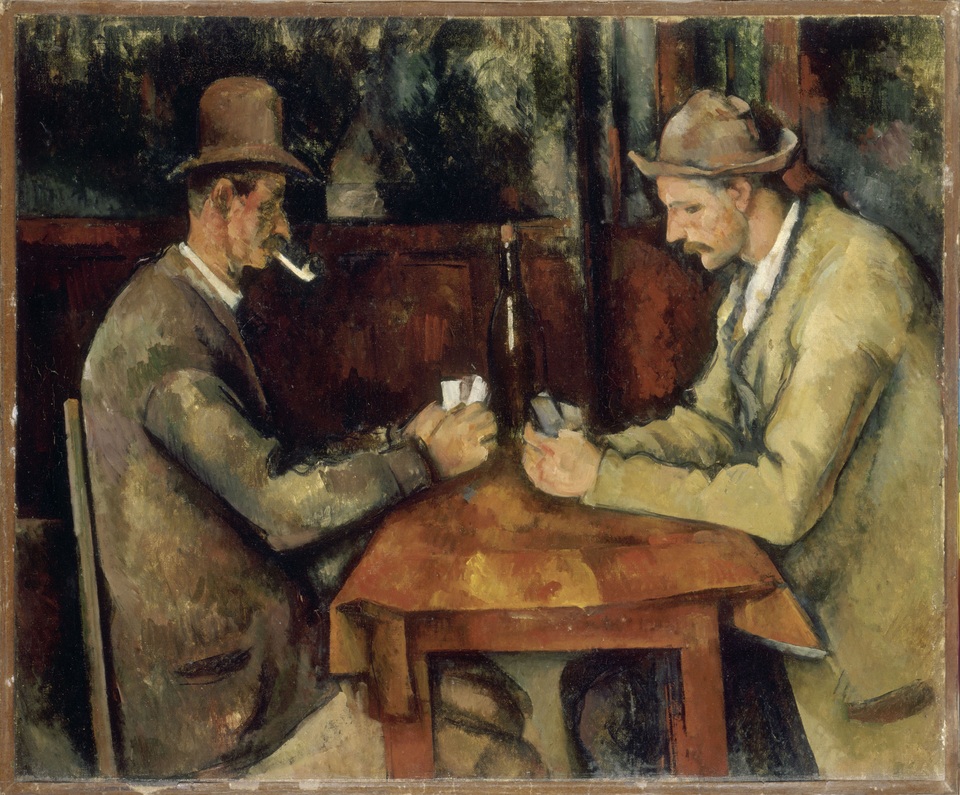 Tinh hoa nghệ thuật Pháp “đánh bại” thời gian - 1 Bức tranh “The Card Players” – một trong số những tác phẩm tiêu biểu của danh họa Paul Cézanne