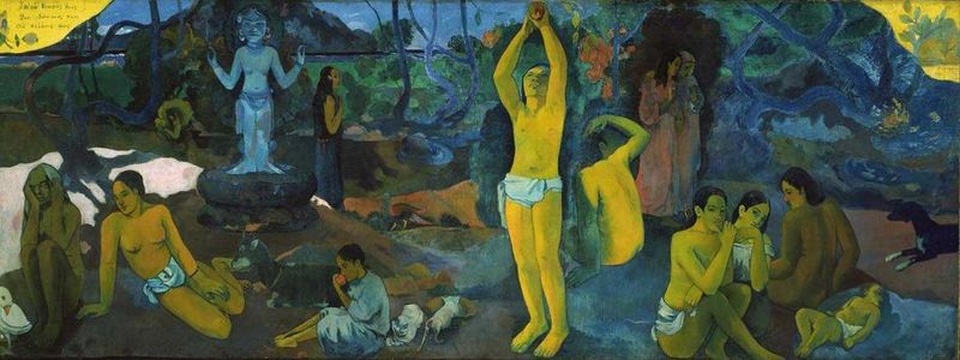 Tinh hoa nghệ thuật Pháp “đánh bại” thời gian - 6 Bức tranh “Chúng ta từ đâu đến - Chúng ta là ai - Chúng ta đi về đâu” nổi tiếng của Gauguin được hoàn thiện năm 1897. Đây cũng là tác phẩm cuối cùng của ông, mang đậm tính triết lý