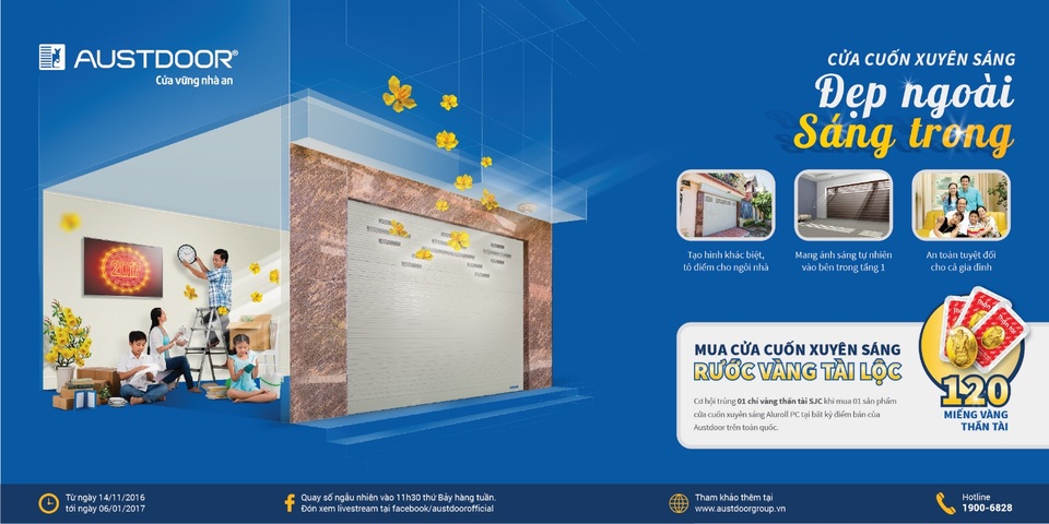 Chọn cửa cuốn đúng chuẩn – Đón Tết, đón lộc vào nhà - 2 Ánh sáng đem tới sinh khí cho ngôi nhà