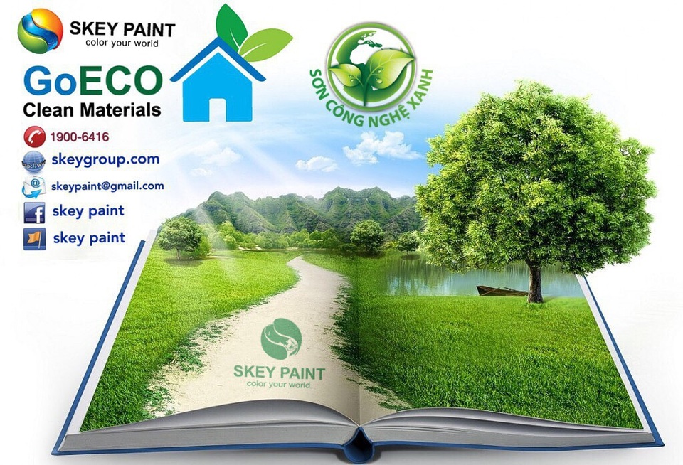 Skey Paint – Sản phẩm công nghệ xanh - 4 Skey Paint – Sản phẩm công nghệ xanh - 4