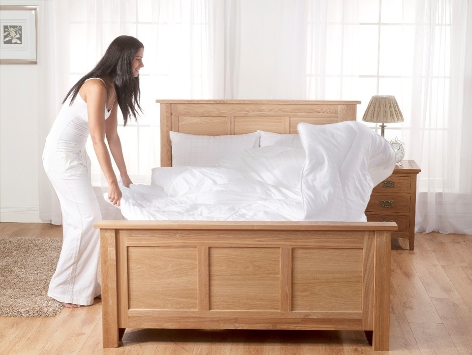 Cách sắm nệm mới thật “hời” đón Tết - 1 Thay chiếc nệm quá “đát” được xếp vào hạng mục ưu tiên để tân trang nhà cửa đón Tết