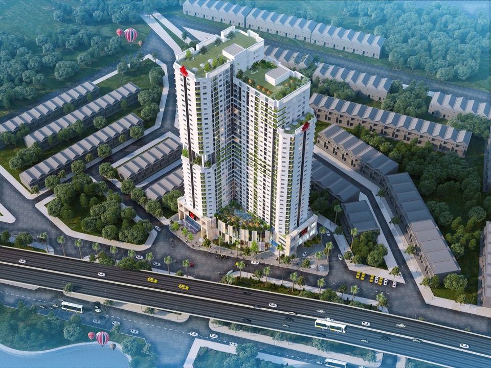 Mở bán chính thức dự án căn hộ cao cấp Lạc Hồng Lotus Hạ Long - 1 Phối cảnh dự án căn hộ cao cấp Lạc Hồng Lotus Hạ Long