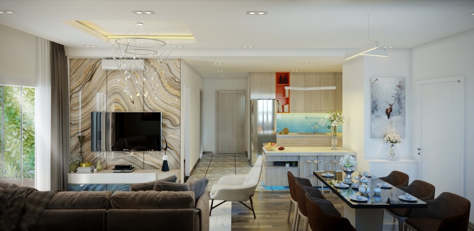 Mở bán chính thức dự án căn hộ cao cấp Lạc Hồng Lotus Hạ Long - 2 Không gian nội thất tiện nghi, sang trọng