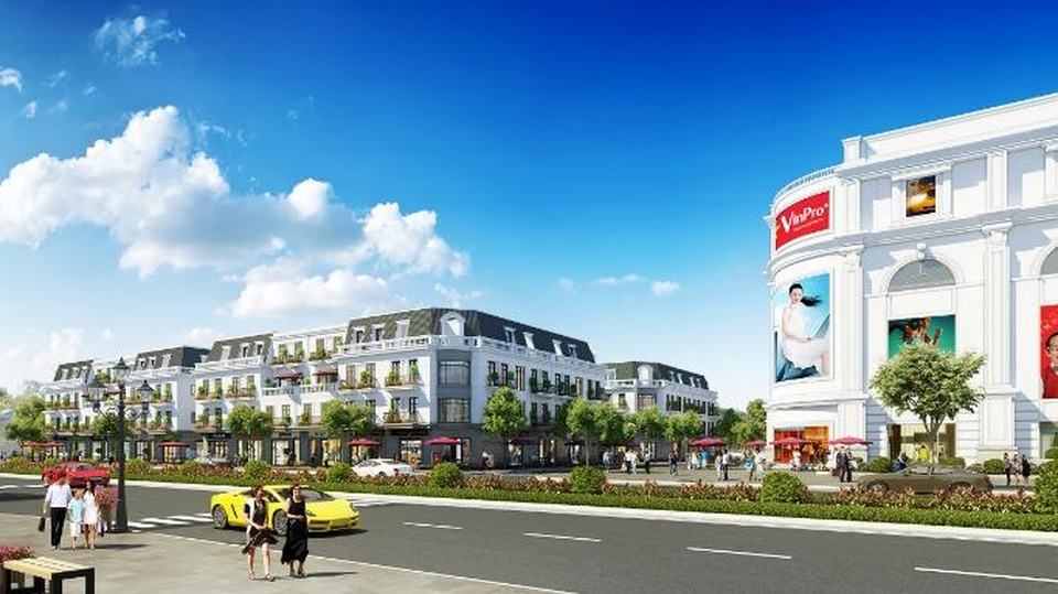 Ra mắt dự án Vincom Shophouse Phú Yên - 2 Phối cảnh minh họa nhà phố thương mại Vincom Shophouse Phú Yên