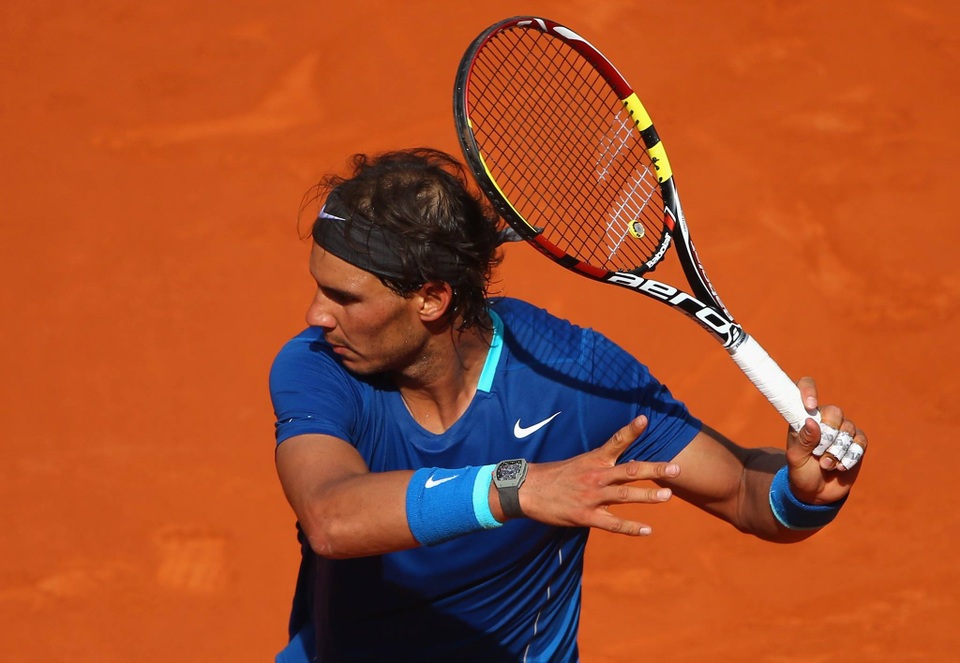 Richard Mille bắt tay cùng thần đồng tennis Alexander Zverev - 5 Nadal cũng từng đeo chiếc RM 27-01 trong mọi trận đấu của mình cũng như ngoài đời thường.