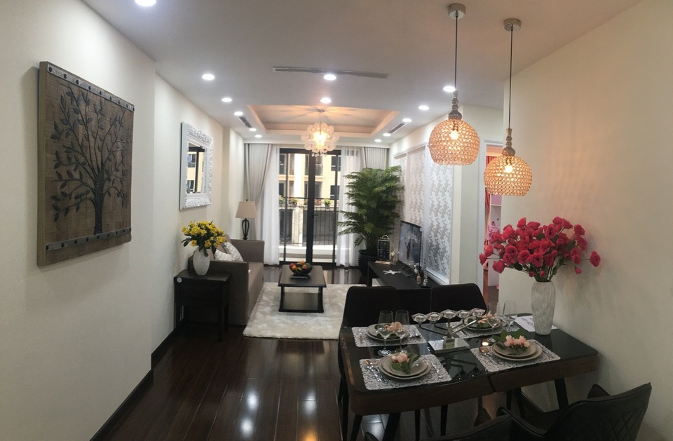 Nườm nượp khách hàng thăm nhà mẫu Sunshine Palace - 2 Ảnh chụp căn hộ mẫu Sunshine Palace. Liên hệ tham quan 094 680 9191