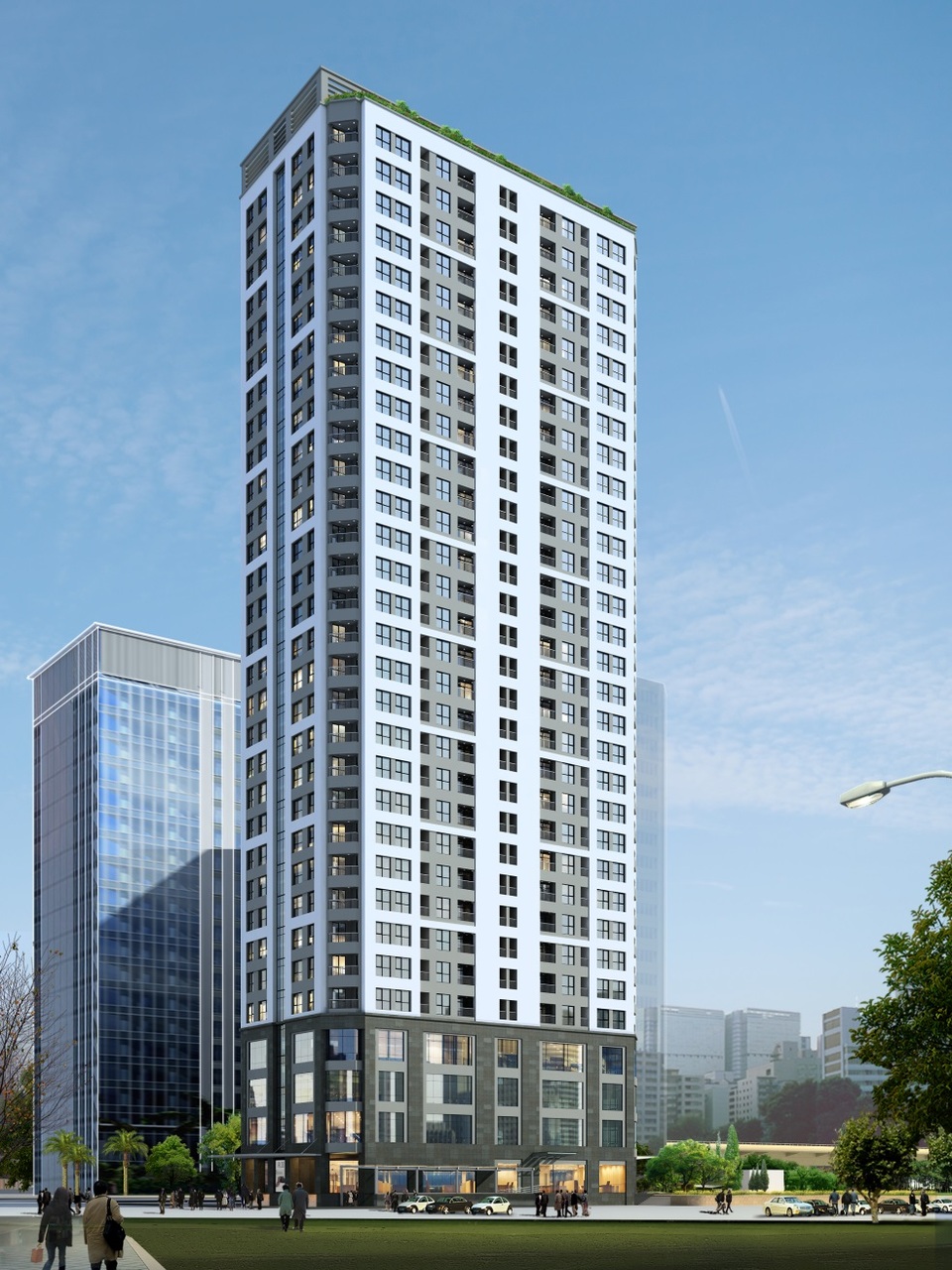 Vinata Tower – cuộc sống văn minh trong lòng đô thị - 2 Phối cảnh dự án Vinata Tower