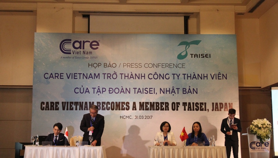 Bước đi tiềm năng của Care Việt Nam khi sát nhập vào Taisei - 3 Ông Kenji Kato - Chủ tịch Tập đoàn Taisei Nhật Bản phát biểu trong buổi họp báo