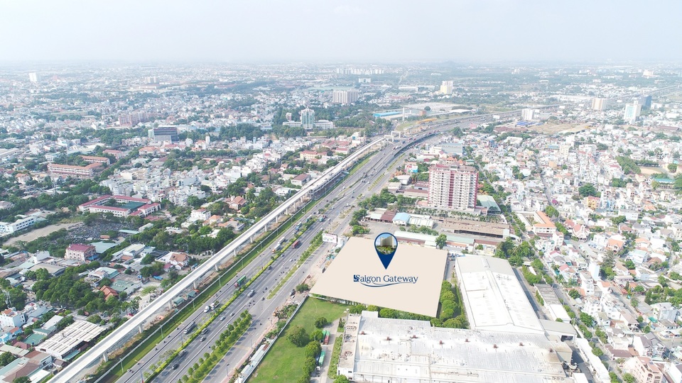 Ba yếu tố khiến một dự án trở nên hấp dẫn trong mắt nhà đầu tư - 1 Saigon Gateway sở hữu vị trí độc tôn mặt tiền đường Song Hành, xa lộ Hà Nội và đối diện trạm metro số 11.