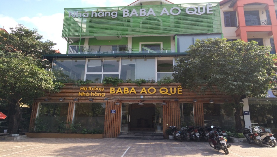 Mô hình kinh doanh kiểu mới từ trang trại đến bàn ăn - 5 Nhà hàng BABA AO QUÊ tại cơ sở Hà Nội