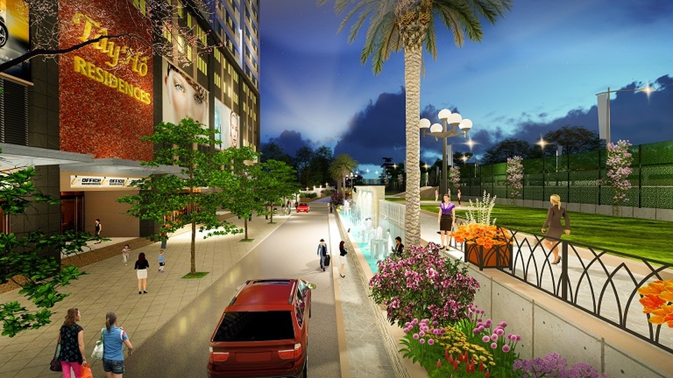 Không gian sống xanh mát, tiện nghi là ưu thế hấp dẫn tại Tây Hồ Riverview