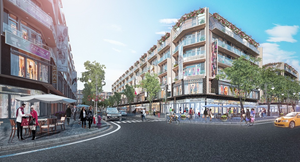6 lý do khiến liền kề FLC Sầm Sơn “phát sốt” - 2 Nhà phố FLC Lux city – không gian sống sôi động trong lòng phố