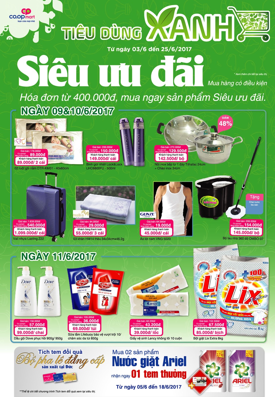 Siêu thị Co.opmart cả nước giảm giá mạnh 3 ngày cuối tuần - 1