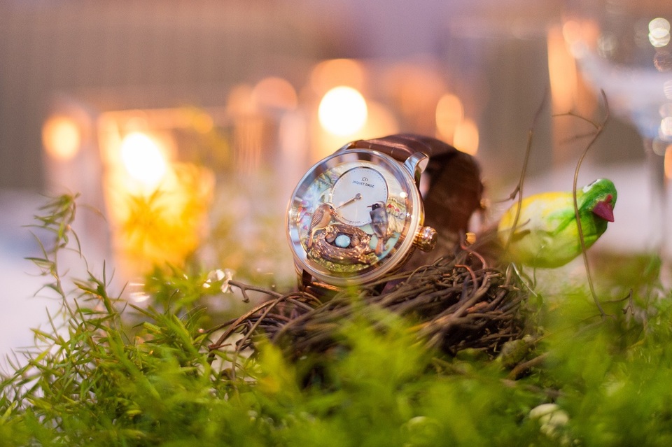 Kiệt tác đồng hồ tổ chim của Jaquet Droz bất ngờ xuất hiện tại Hà Nội - 8