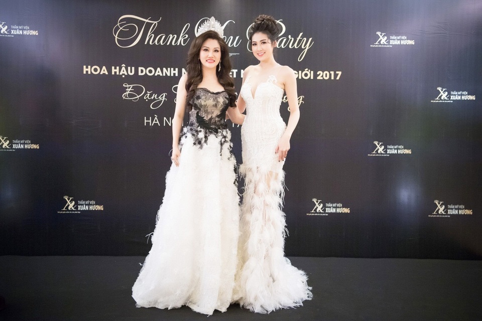 Hoa hậu Doanh nhân Xuân Hương lộng lẫy cùng dàn Hoa hậu trong đêm tiệc Thanks Party - 2 Á hậu Tú Anh