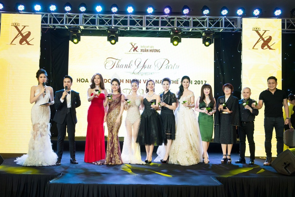Hoa hậu Doanh nhân Xuân Hương lộng lẫy cùng dàn Hoa hậu trong đêm tiệc Thanks Party - 7 Dàn khách mời chúc mừng Tân Hoa hậu