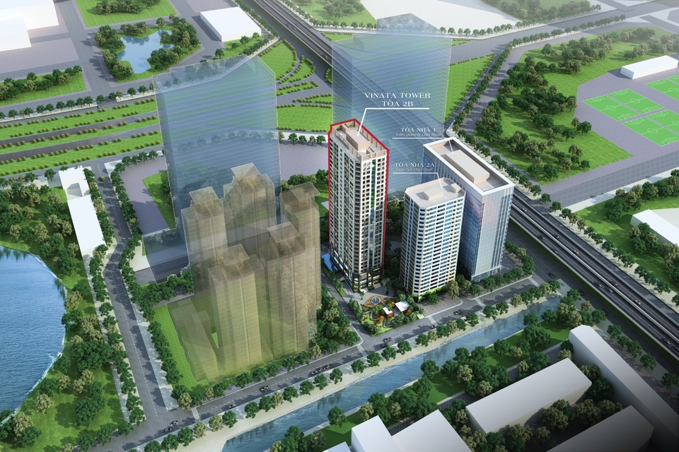 Dự án Vinata Tower sẽ cất nóc trong tháng 6/2017 - 4 Vinata Tower nằm trong cộng đồng cư dân văn minh, hiện đại