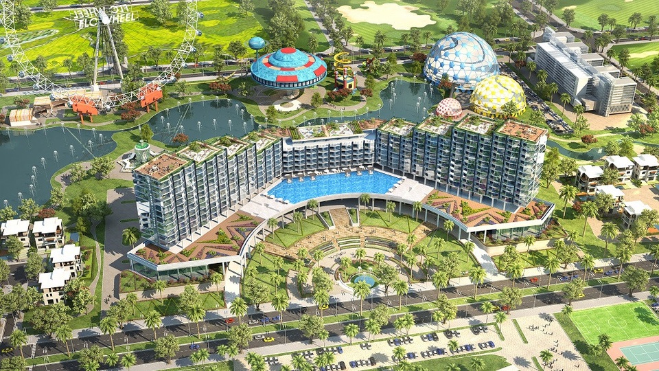 FLC Grand Hotel Sầm Sơn: Cuốn sổ tiết kiệm thứ hai “lãi” trên 10%/năm - 1 Condotel thứ hai của FLC Sầm Sơn nằm trong quần thể nhiều tiện ích như công viên Galaxy, sân golf 18 lỗ… Liên hệ hotline: 094 434 1111