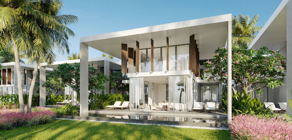 An cư chính thức phân phối dự án Vogue Resort - 2 Phối cảnh biệt thự Vogue Resort