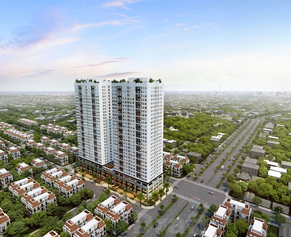 ICID Complex có bốn mặt đều không bị che khuất và tầm nhìn thoáng rộng