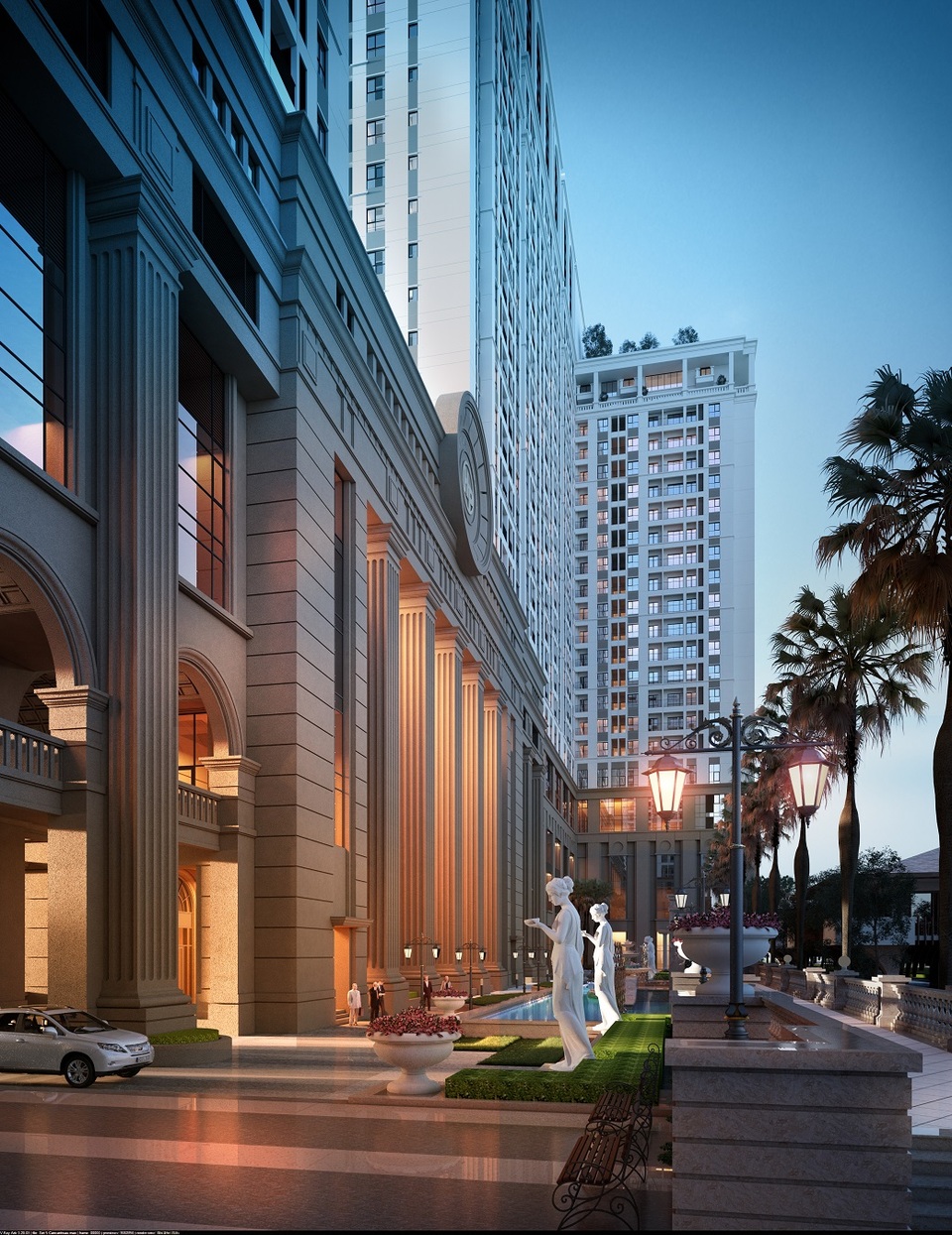 Roman Plaza không chỉ là phong cách kiến trúc – đó còn là văn minh nhân loại