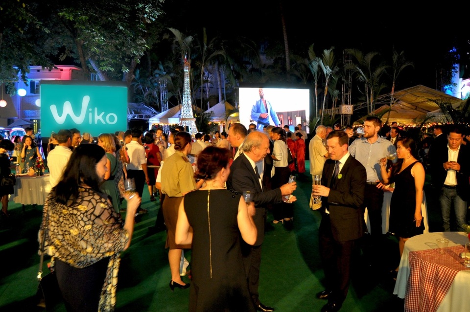 Wiko cùng Đại sứ quán Pháp tổ chức Lễ kỷ niệm mừng Quốc khánh nước Pháp tại Hà Nội - 3 Lễ kỷ niệm có đông đảo người Việt Nam và cộng đồng người Pháp tham dự