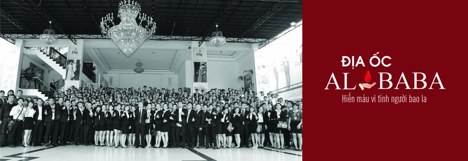 “Địa ốc Alibaba sẻ chia giọt máu đào” - 3 Kêu gọi hưởng ứng chương trình “Địa ốc Alibaba – Hiến máu vì tình người bao la”.
