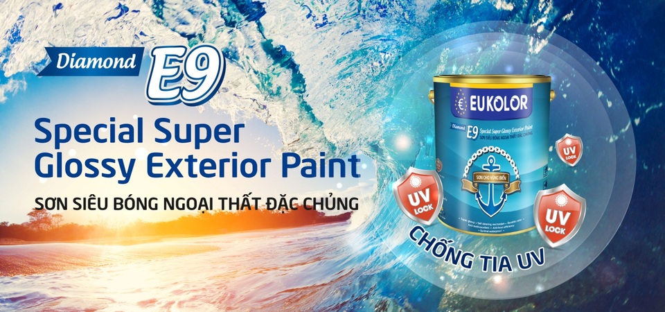Sơn siêu bóng ngoại thất E9