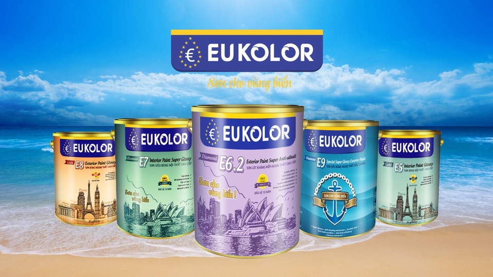 Dòng sản phẩm sơn chuyên dụng cho vùng biển - Eukolor