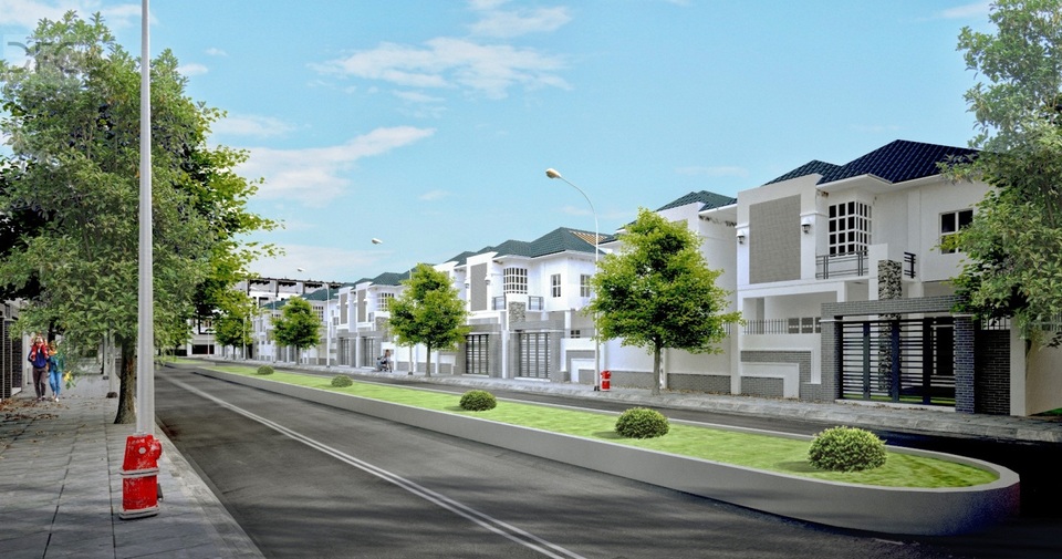 Phối cảnh dự án Gò Gai tại trung tâm huyện Thủy Nguyên