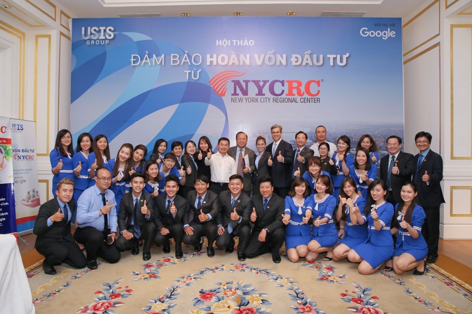 NYCRC đạt được phê duyệt Đơn I-829 thứ 1.500 - 1 USIS Group là đối tác độc quyền của NYCRC trong việc triển khai các dự án thuộc chương trình đầu tư định cư EB-5 tại Việt Nam