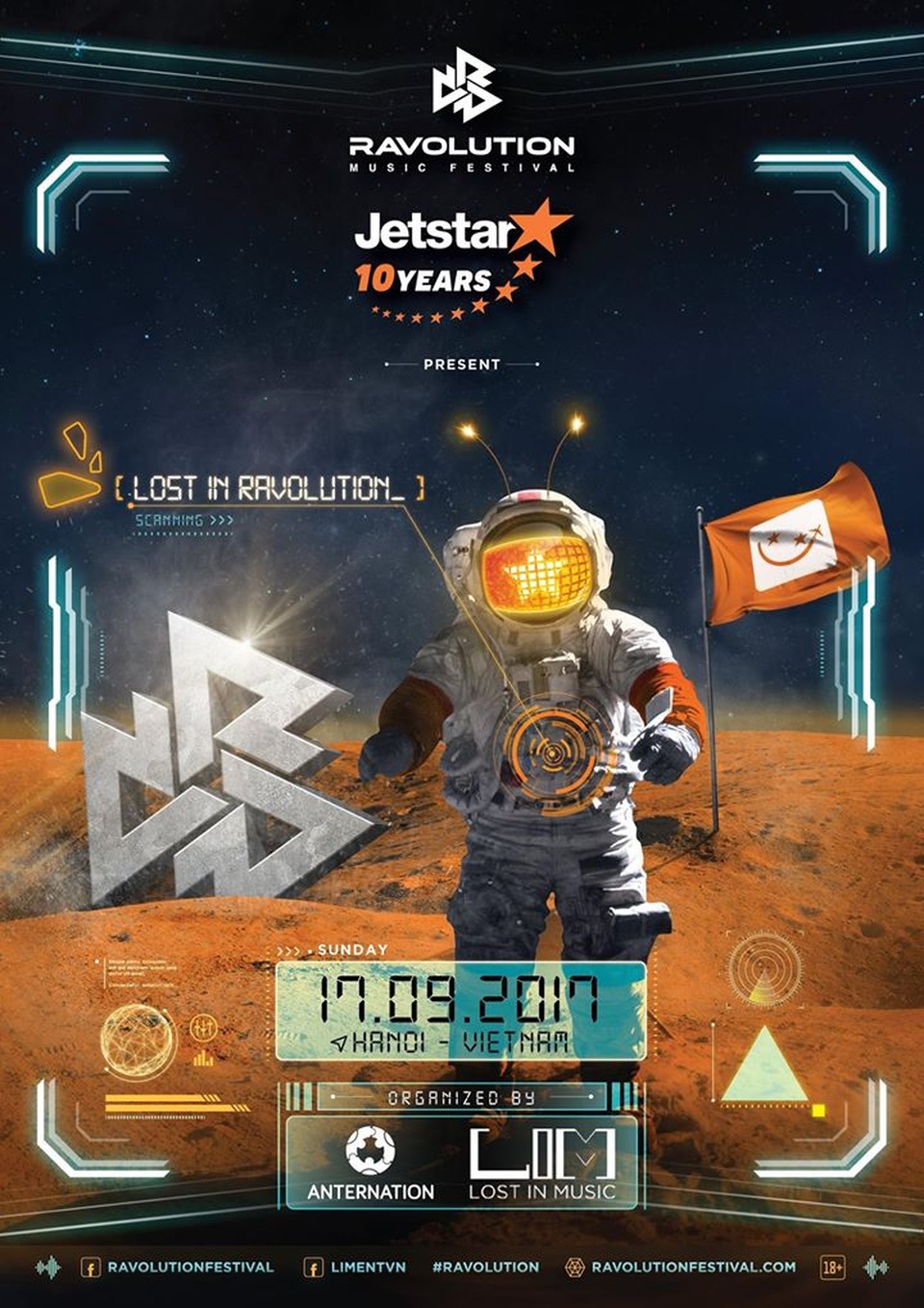 Ravolution Music Festival by Jetstar hút giới trẻ Thủ đô - 1 Anternation và Lim Entertainment cùng đưa khán giả Việt Nam lạc vào kỉ nguyên khai phá EDM – Lost In Ravolution